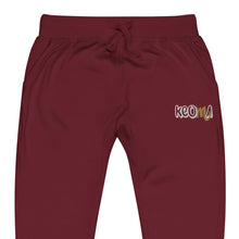 Load image into Gallery viewer, Gold Modify x Classic Logo - Embroidered Fleece Sweatpants