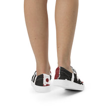 Load image into Gallery viewer, Graffiti - Women’s lace-up canvas shoes