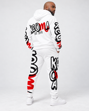 Load image into Gallery viewer, Classic Logo X Est. 2013 — White Unisex Zip Hoodie
