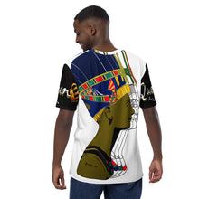 Load image into Gallery viewer, Queen Nefertiti Black, White &amp; Gold - Men&#39;s T-shirt
