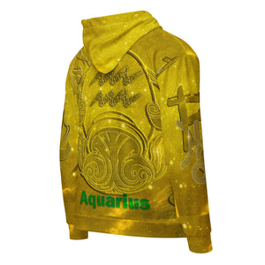 Aquarius - Unisex zip hoodie