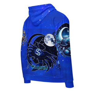 Cancer - Unisex zip hoodie