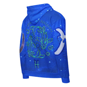 Pisces - Unisex zip hoodie