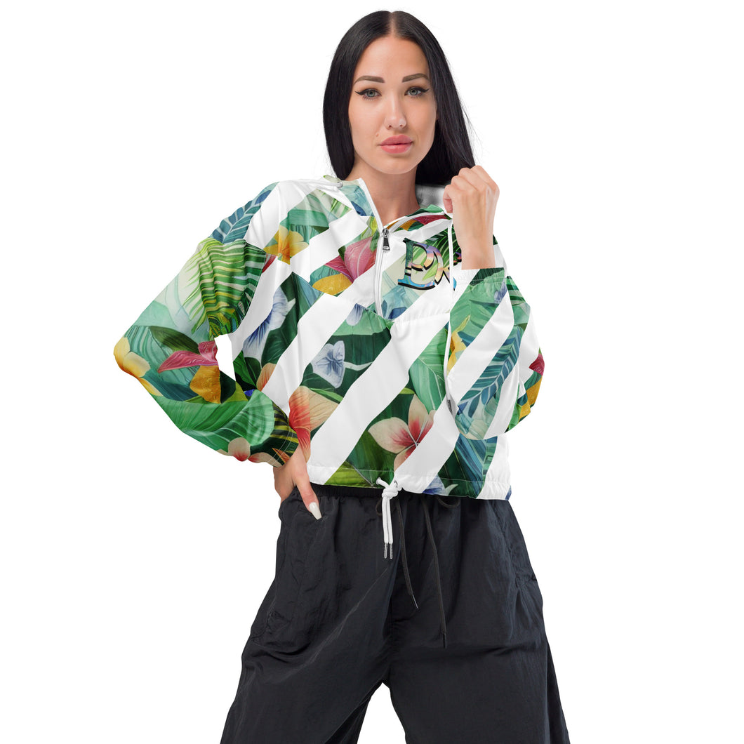 Paradise X DKP - Women’s cropped windbreaker