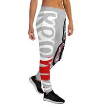 Load image into Gallery viewer, Modify Classic Logo x Geometric Print - Gray Women's Joggers
