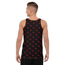 Load image into Gallery viewer, Classic Logo - Black &amp; Red Tank Top
