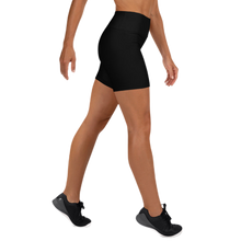 Load image into Gallery viewer, Classic Logo - Black Yoga Shorts
