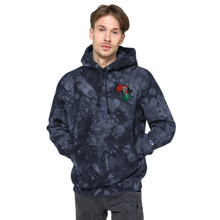 Load image into Gallery viewer, RBG Logo - Embroidered Tie-dye hoodie
