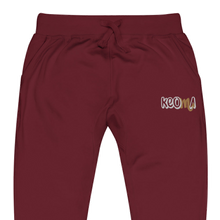 Load image into Gallery viewer, Gold Modify x Classic Logo - Embroidered Fleece Sweatpants
