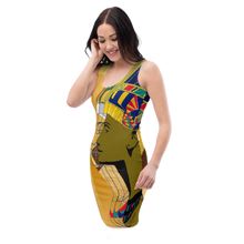 Load image into Gallery viewer, Queen Nefertiti Dress — transparent background
