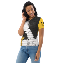 Load image into Gallery viewer, Graffiti - Gold Women's T-shirt
