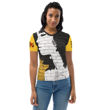 Load image into Gallery viewer, Graffiti - Gold Women's T-shirt
