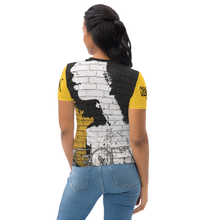 Load image into Gallery viewer, Graffiti - Gold Women's T-shirt
