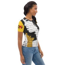 Load image into Gallery viewer, Graffiti - Gold Women's T-shirt
