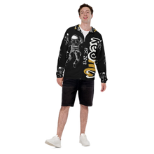 Load image into Gallery viewer, ASTRO - Black Men’s windbreaker
