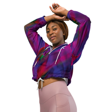 Load image into Gallery viewer, DKP x Queen - Women’s cropped windbreaker
