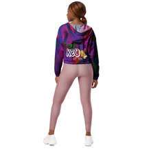 Load image into Gallery viewer, DKP x Queen - Women’s cropped windbreaker
