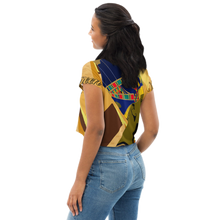 Load image into Gallery viewer, Queen Nefertiti - Women's Crop Top

