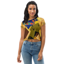 Load image into Gallery viewer, Queen Nefertiti - Women's Crop Top
