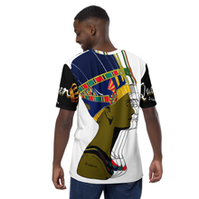 Load image into Gallery viewer, Queen Nefertiti Black, White &amp; Gold - Men's T-shirt
