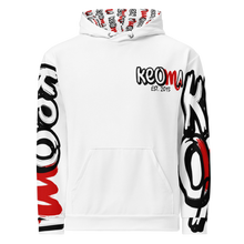 Load image into Gallery viewer, classic-logo-x-est-2013-white-unisex-hoodie

