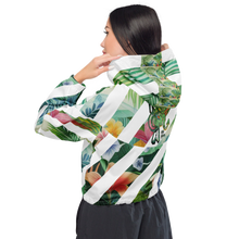 Load image into Gallery viewer, paradise-x-dkp-women-s-cropped-windbreaker
