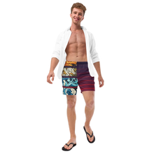 Load image into Gallery viewer, 4 The Elements  - Men's swim trunks — transparent background
