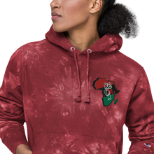 Load image into Gallery viewer, RBG Logo - Embroidered Tie-dye hoodie

