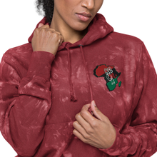 Load image into Gallery viewer, RBG Logo - Embroidered Tie-dye hoodie
