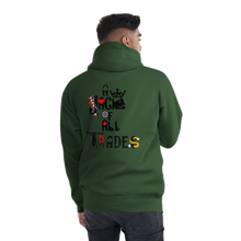 Load image into Gallery viewer, Jack of All Trades — Multicolour Unisex Hoodie
