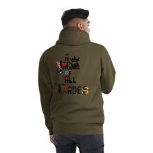 Load image into Gallery viewer, Jack of All Trades — Multicolour Unisex Hoodie
