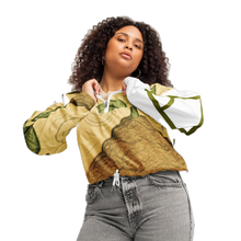 Load image into Gallery viewer, Earth: Element - Women’s cropped windbreaker
