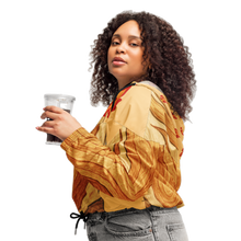 Load image into Gallery viewer, Fire: Element - Women’s cropped windbreaker
