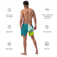 Load image into Gallery viewer, Abstract Design - Men&#39;s swim trunks

