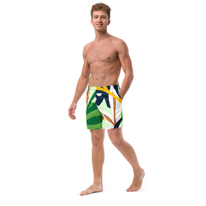 Tropical Design - Men's swim trunks