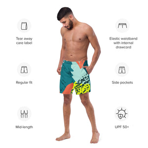 Abstract Design - Men's swim trunks
