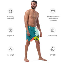 Load image into Gallery viewer, Abstract Design - Men&#39;s swim trunks
