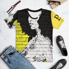 Load image into Gallery viewer, Graffiti - Yellow Women&#39;s T-shirt
