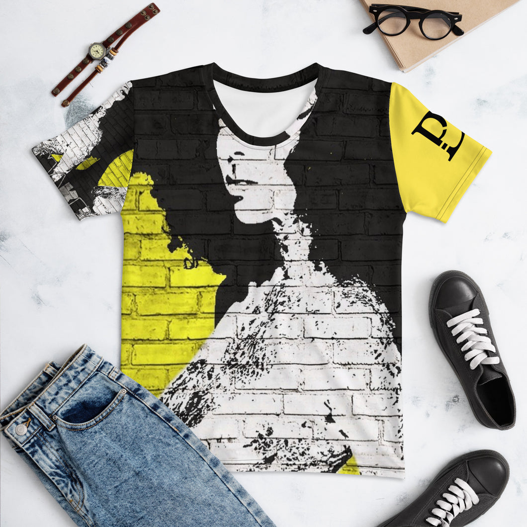 Graffiti - Yellow Women's T-shirt