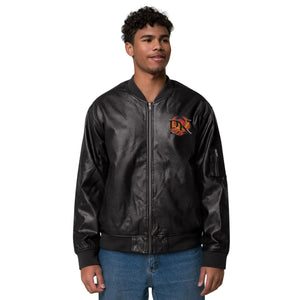 DKP x Phoenix - Leather Bomber Jacket