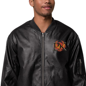 DKP x Phoenix - Leather Bomber Jacket